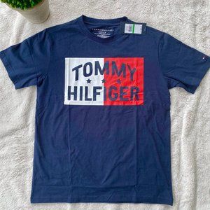TOMMY HILFIGER BOYS TEE SZ LARGE (16/18)
